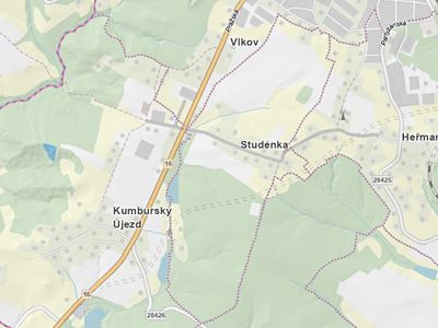 Prodej lesa 4999 m²
