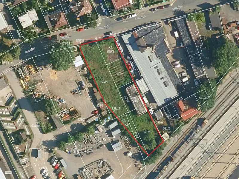 Pronájem komerčního pozemku 1655 m², Praha – náhled fotky 2