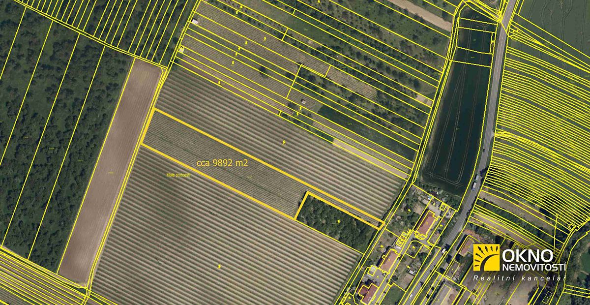 Prodej sadu, vinice 9892 m², Svatobořice-Mistřín – fotka 1 z 3