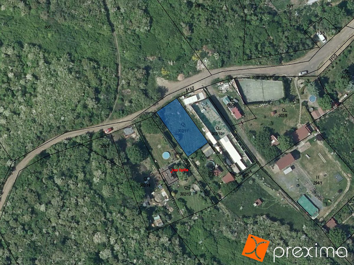 Prodej zahrady 402 m²