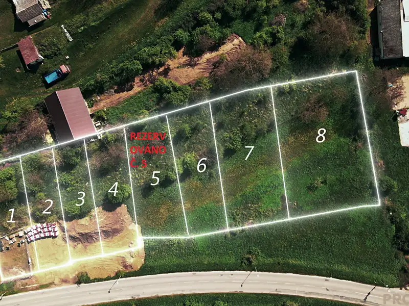 Prodej stavebního pozemku 620 m², Kyjov – náhled fotky 3