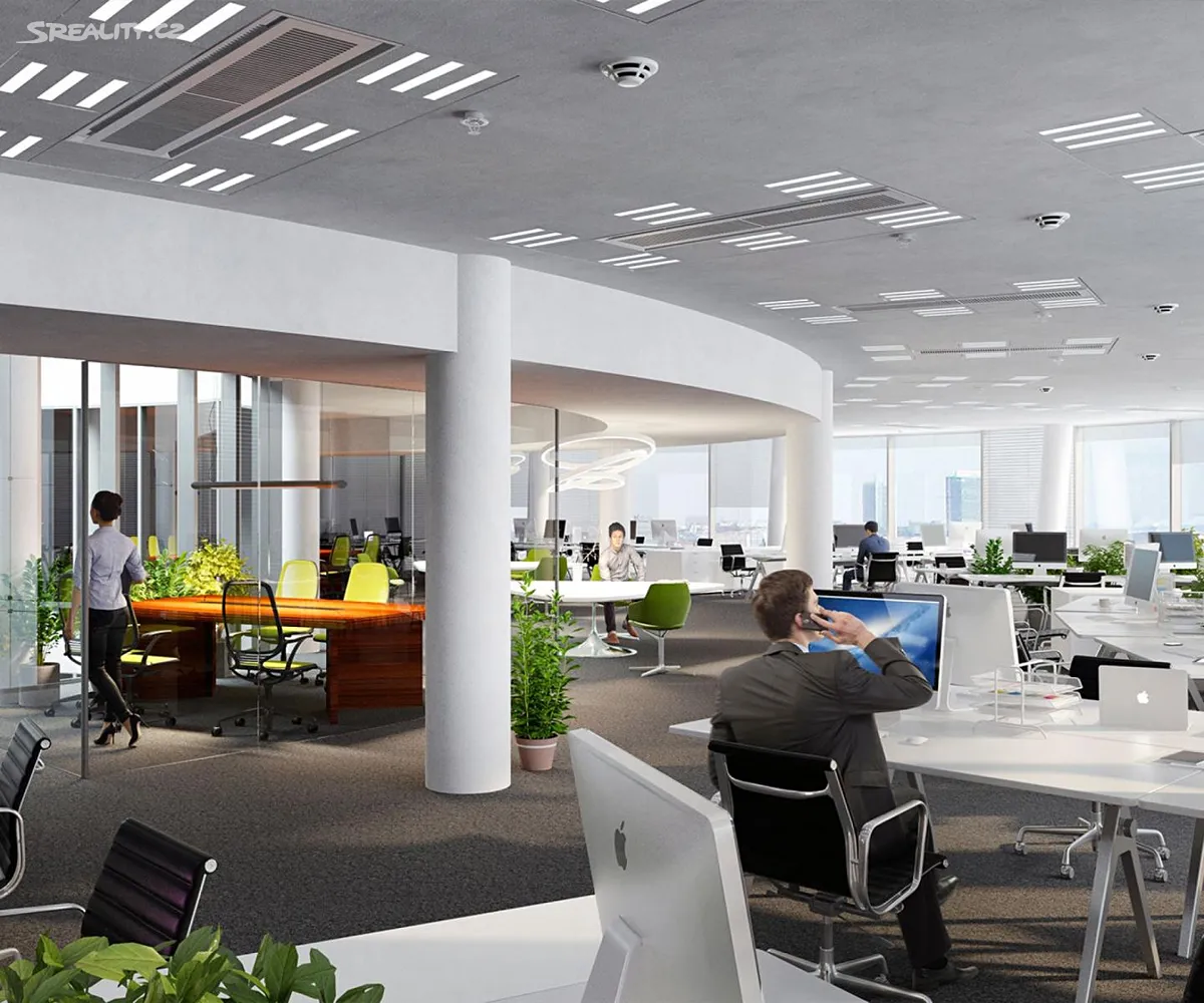 Pronájem kanceláře 454 m² – pohled 3