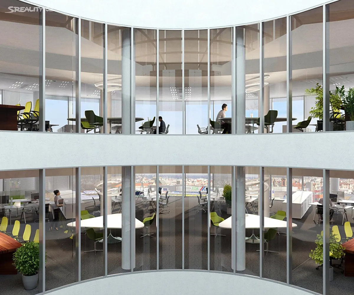 Pronájem kanceláře 454 m² – pohled 5