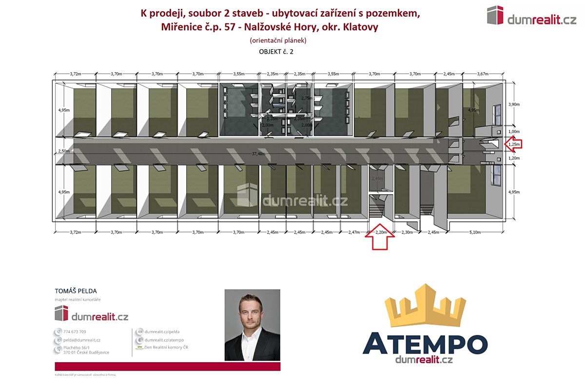 Prodej ubytovacího zařízení 500 m² – fotografie 3