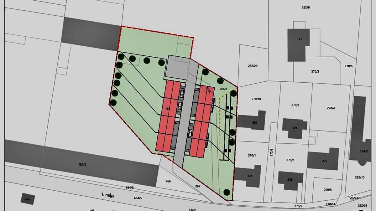 Prodej stavebního pozemku 4475 m² – fotografie 3