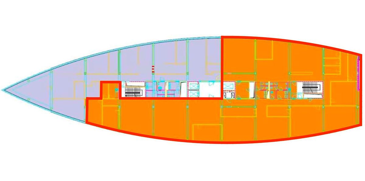 Pronájem kanceláře 883 m² – fotografie 3