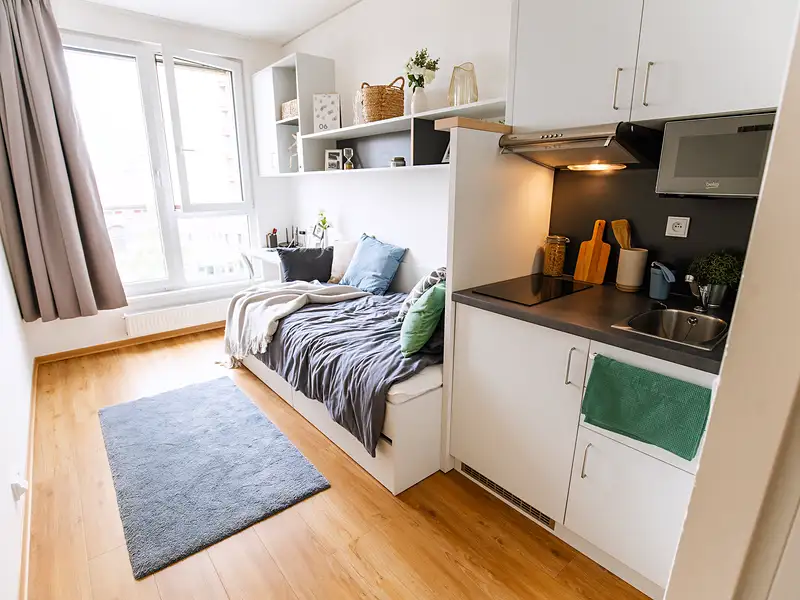 Pronájem bytu 1+kk 15 m², Praha – náhled fotky 2
