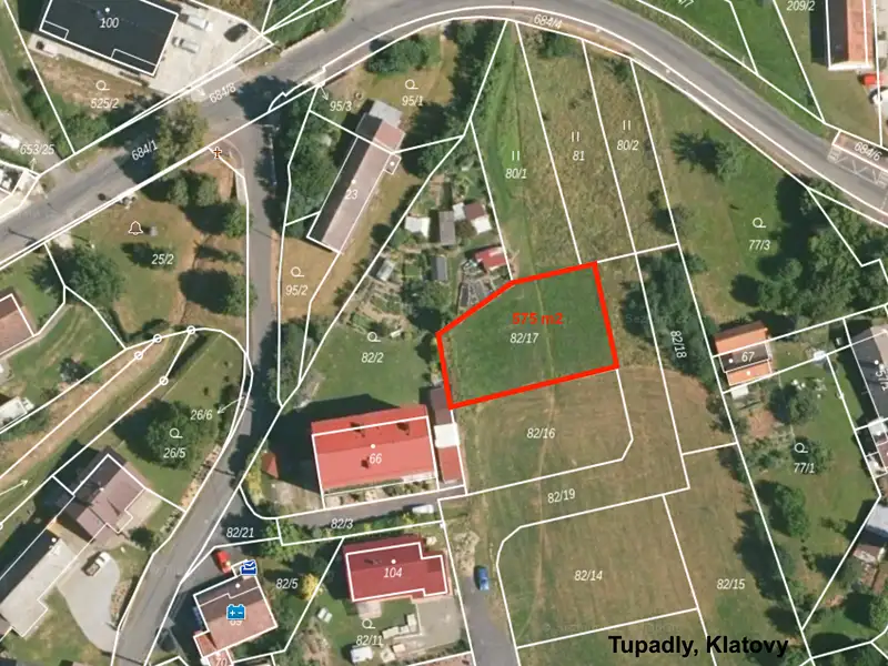 Prodej stavebního pozemku 575 m², Klatovy – náhled fotky 1