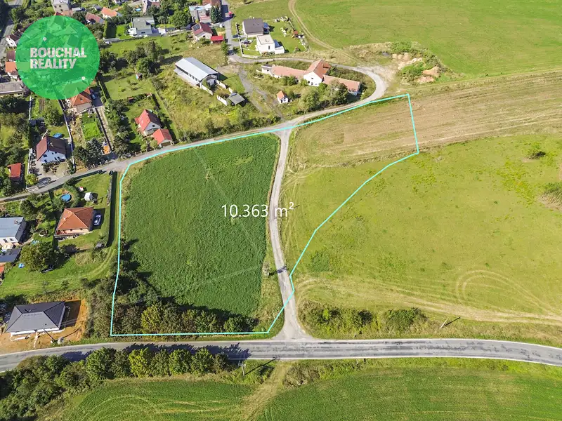 Prodej pole 10363 m², Druztová – náhled fotky 2