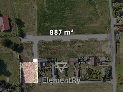 Prodej stavebního pozemku 887 m²