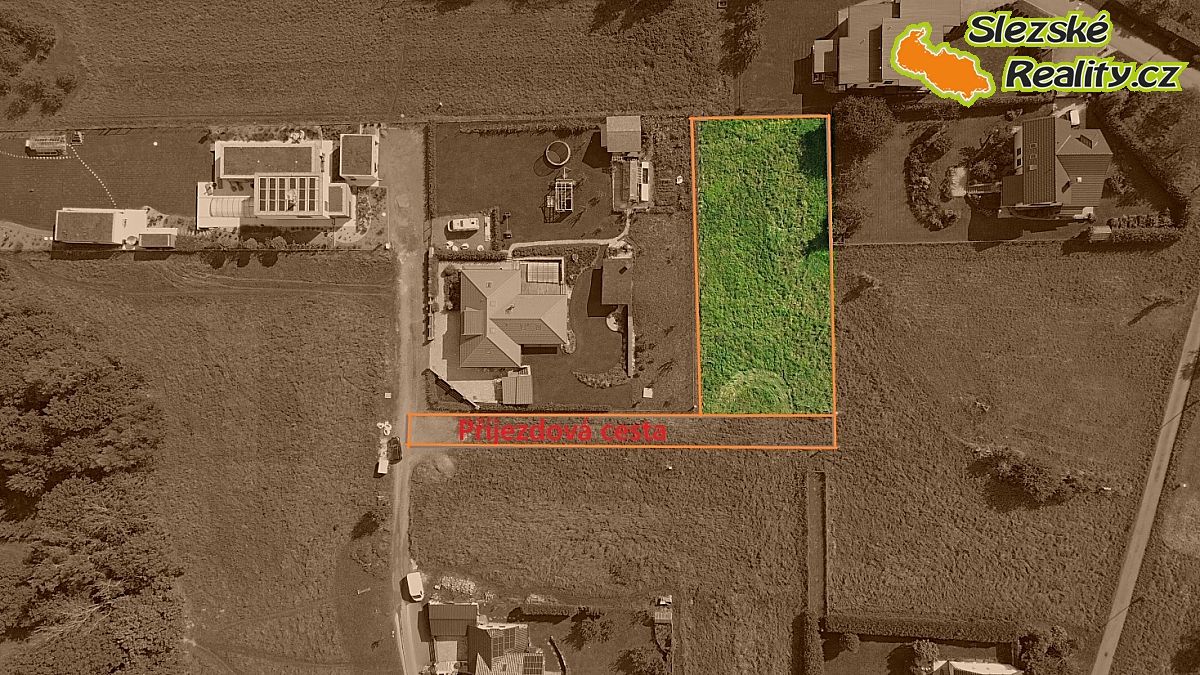 Prodej stavebního pozemku 1662 m² – fotografie 3