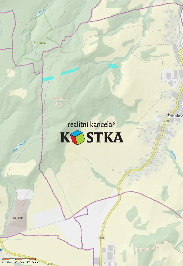 Prodej lesa 21563 m²