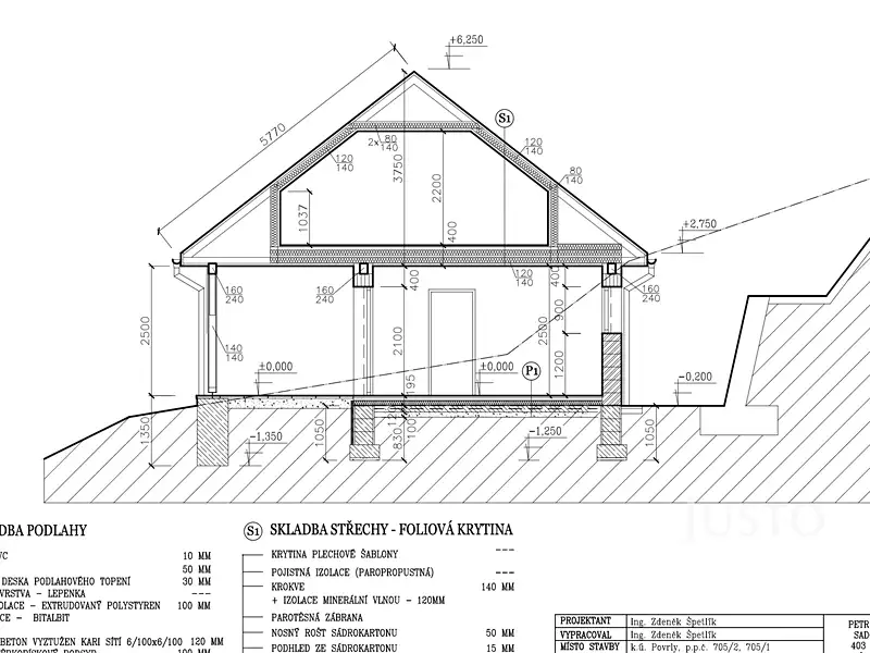 Prodej stavebního pozemku 2519 m², Povrly – náhled fotky 3