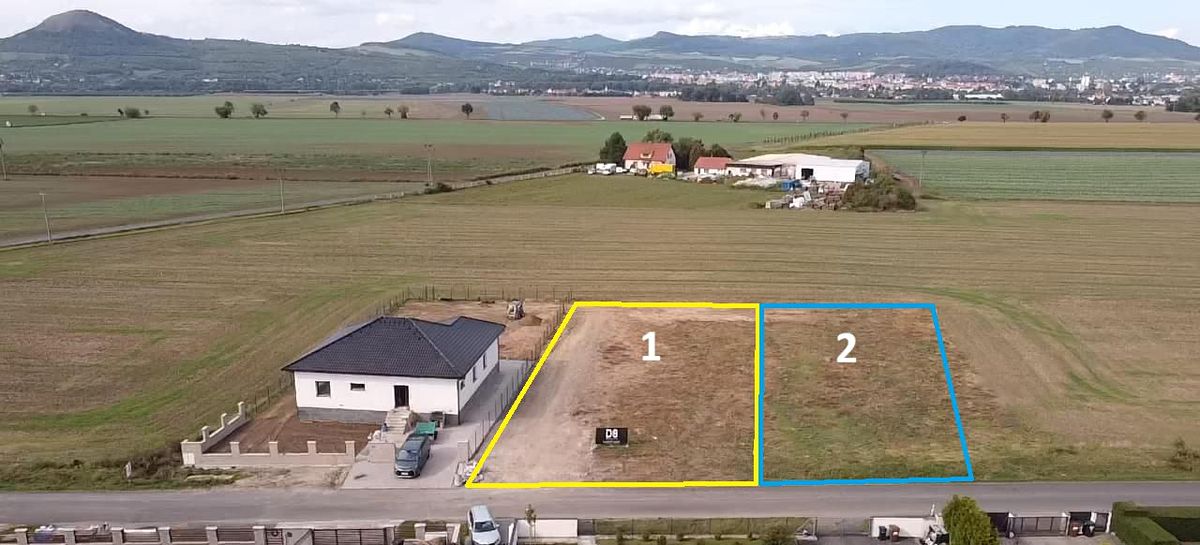 Prodej stavebního pozemku 1233 m²