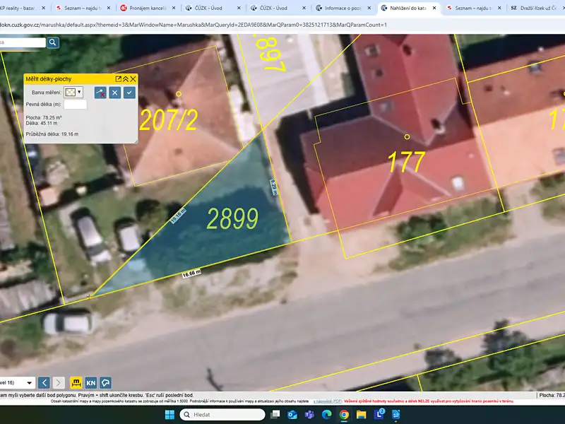 Prodej stavebního pozemku 77 m², Blížkovice – náhled fotky 2