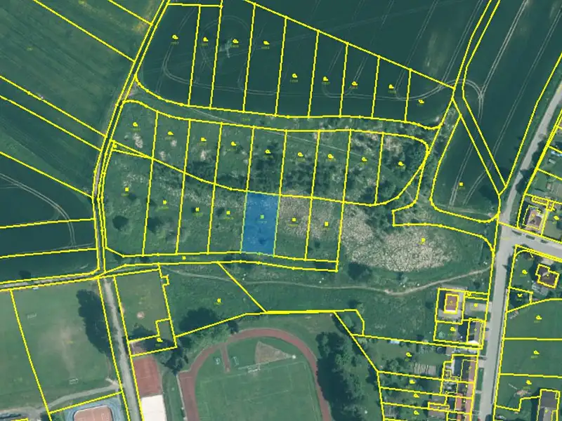 Prodej stavebního pozemku 838 m², Bechyně – náhled fotky 1