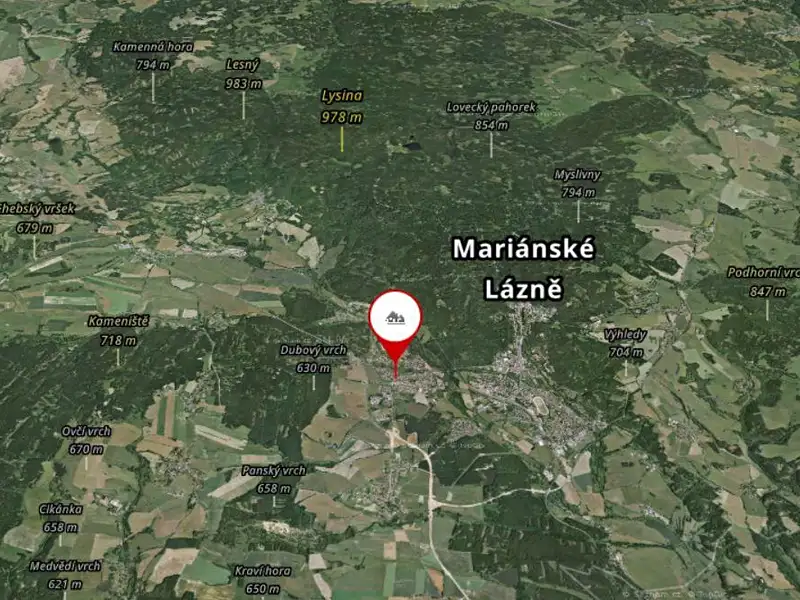 Prodej stavebního pozemku 2088 m², Velká Hleďsebe – náhled fotky 3