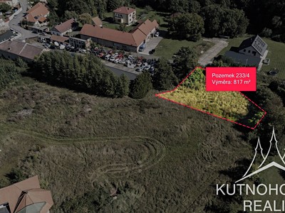 Prodej  stavebního pozemku 817 m²