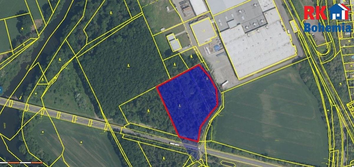 Prodej komerčního pozemku 9493 m²