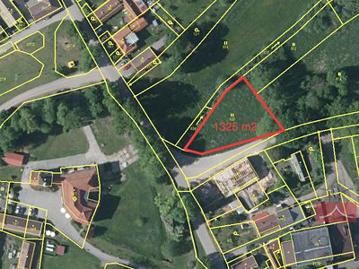 Prodej stavebního pozemku 1325 m²