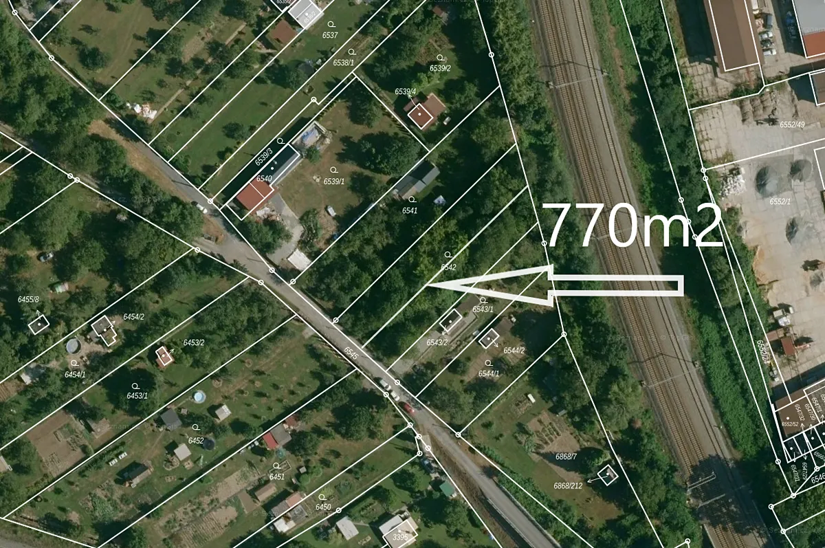 Prodej stavebního pozemku 770 m²