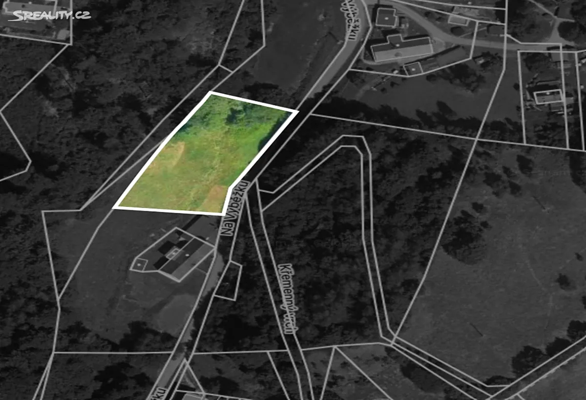 Prodej stavebního pozemku 2000 m² – pohled 6