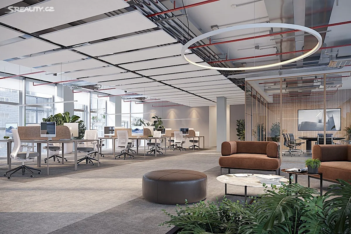 Pronájem kanceláře 450 m² – pohled 2