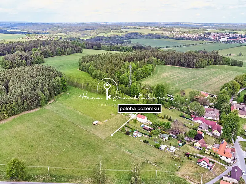 Prodej stavebního pozemku 1700 m², Čížkrajice – náhled fotky 1