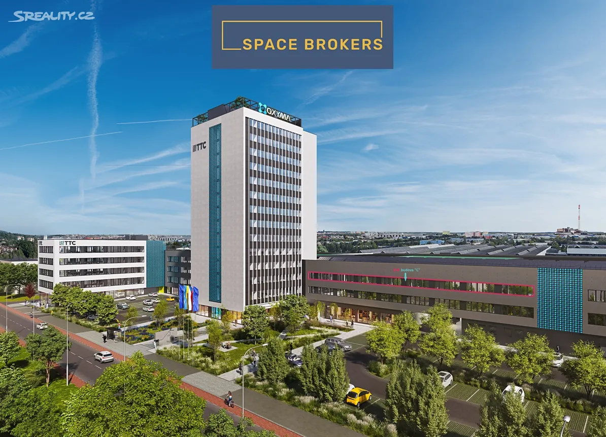 Pronájem kanceláře 1000 m², Praha