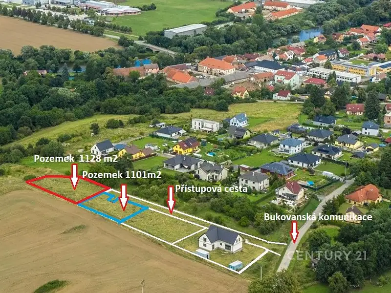 Prodej stavebního pozemku 1101 m², Poříčí nad Sázavou – náhled fotky 1