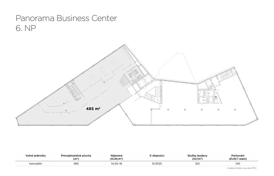 Pronájem kanceláře 485 m² - View 4