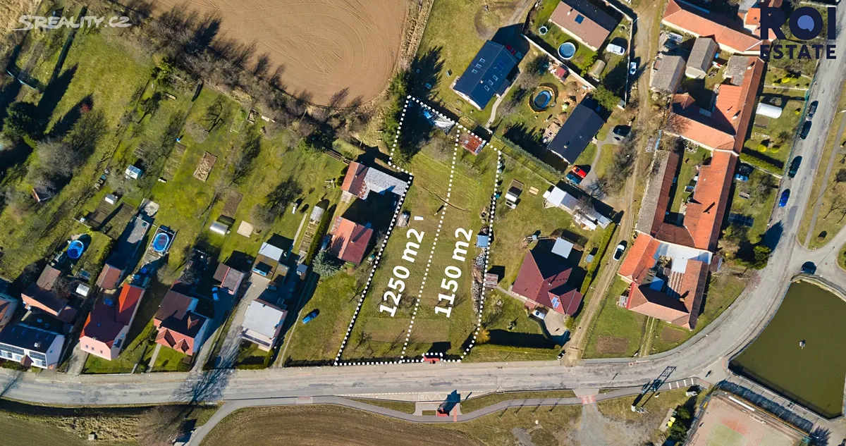 Prodej stavebního pozemku 1250 m², Krasová