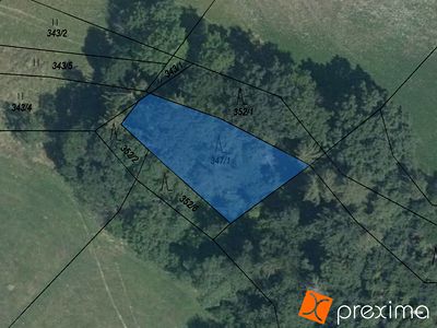 Prodej lesa 637 m²