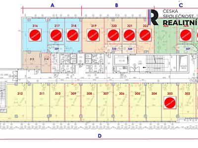 Pronájem kanceláře 29 m²