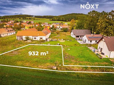 Prodej stavebního pozemku 932 m²