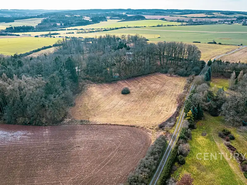 Prodej stavebního pozemku 4332 m², Vlčtejn – náhled fotky 2