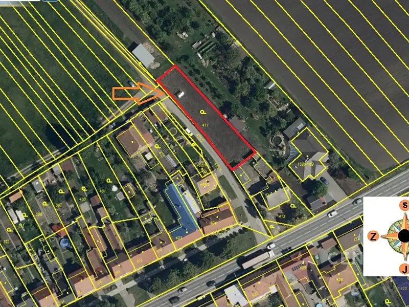 Prodej stavebního pozemku 727 m², Petrov – náhled fotky 2