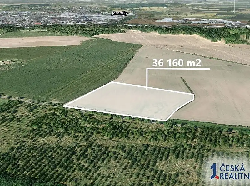 Prodej pole 36160 m², Dobrovice – náhled fotky 2