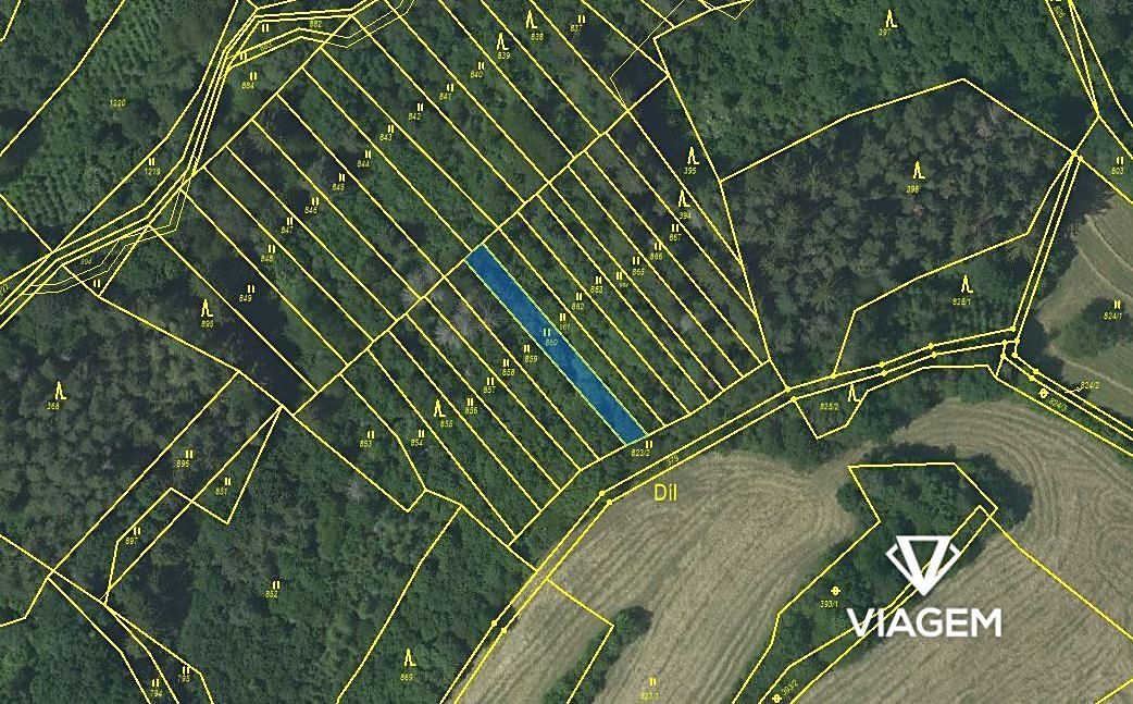 Prodej pole 397 m², Tišnov – fotka 1 z 3