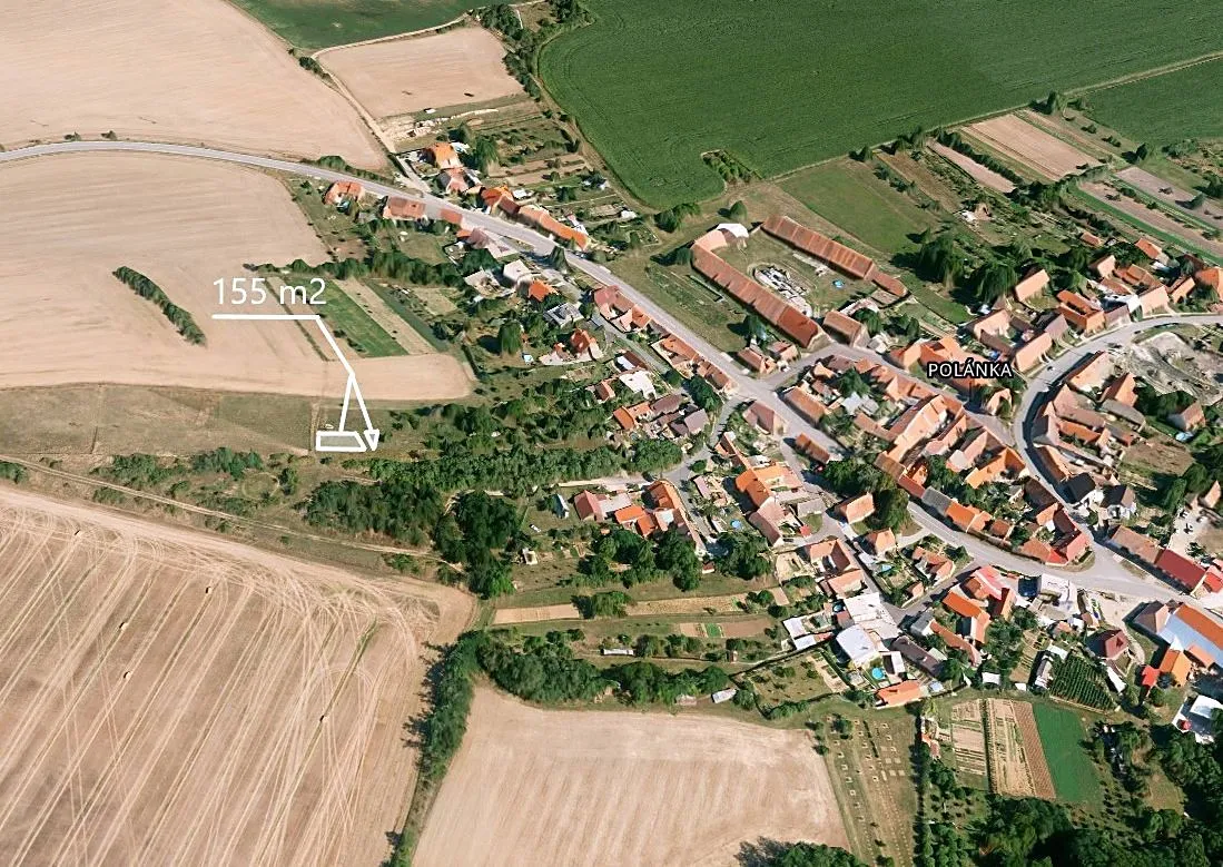 Prodej podílu 1/3 zahrady 51 m²