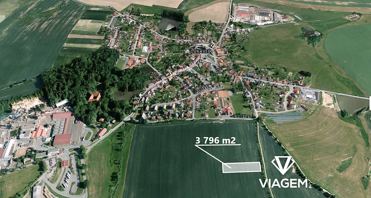Prodej pole 3796 m²