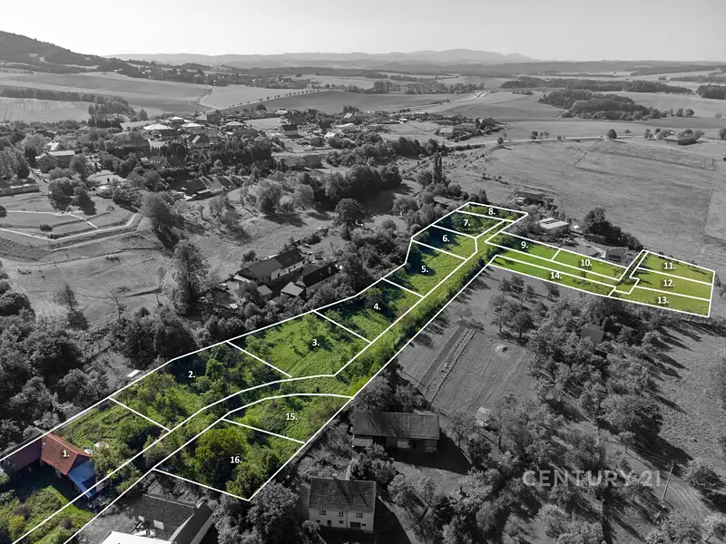 Prodej stavebního pozemku 696 m², Starý Jičín – náhled fotky 2