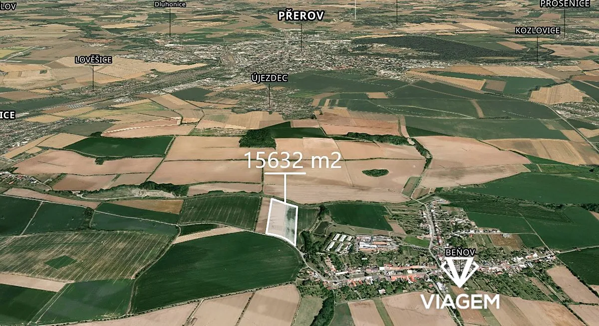 Prodej podílu 1/8 pole 1954 m²