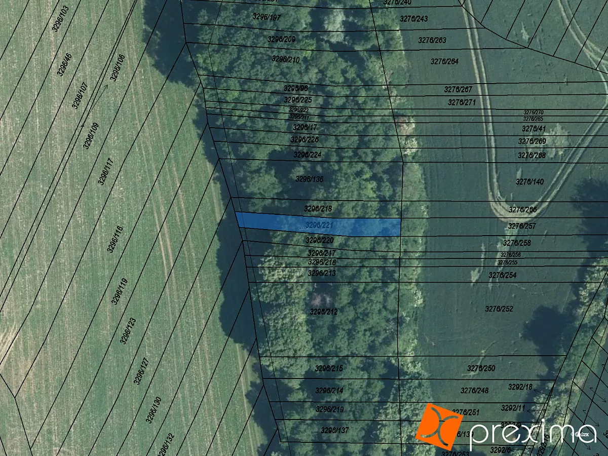 Prodej podílu 1/8 pozemku 29 m²