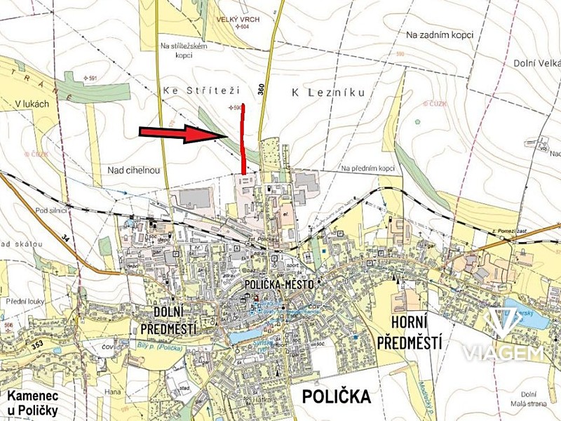 Prodej podílu 1/2  pole 3 206 m² – pohled 3