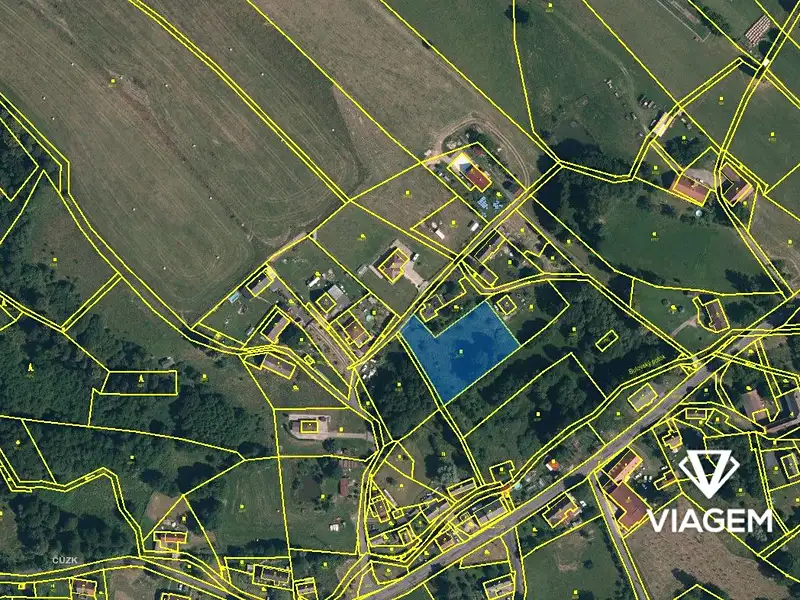 Prodej stavebního pozemku 2640 m², Bulovka – náhled fotky 3