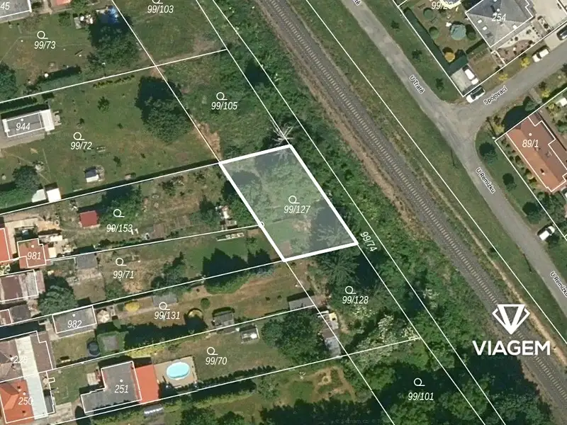 Prodej zahrady 398 m², Měšice – náhled fotky 1