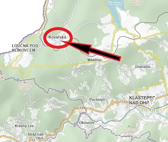 Prodej zahrady 512 m², Kovářská – náhled fotky 3