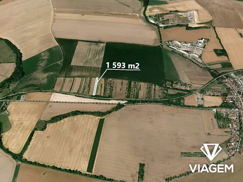 Prodej zahrady 1593 m², Němčice nad Hanou – náhled fotky 1