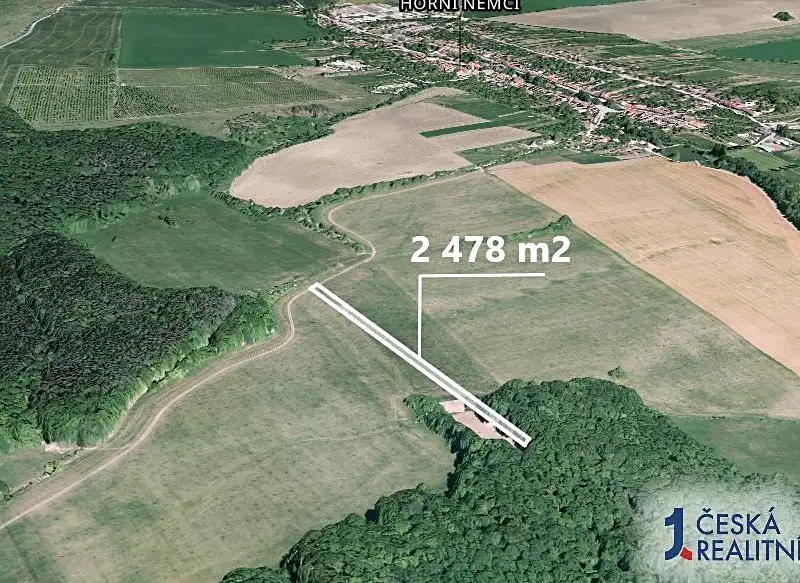 Prodej pole 2478 m², Horní Němčí – náhled fotky 2